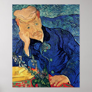 Vincent Van Gogh - Porträt des Doktor Gachet Poster