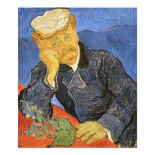 Vincent Van Gogh - Porträt von Dr. Paul Gachet Fotodruck