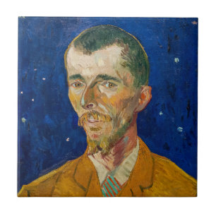 Vincent Van Gogh - Porträt von Eugene Boch, Arles Fliese