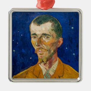 Vincent Van Gogh - Porträt von Eugene Boch, Arles Ornament Aus Metall
