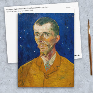 Vincent Van Gogh - Porträt von Eugene Boch, Arles Postkarte