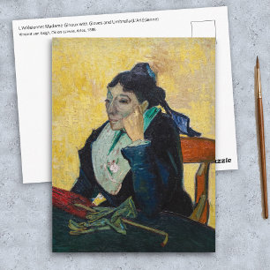 Vincent Van Gogh - Porträt von Madame Ginoux Postkarte