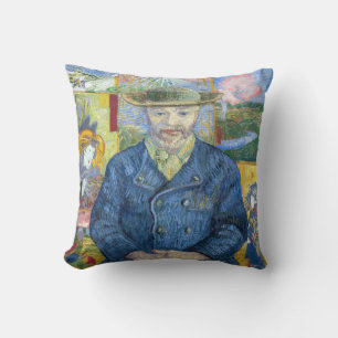 Vincent van Gogh - Porträt von Pere Tanguy Kissen
