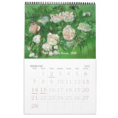 Vincent van Gogh Post-Impressionismus Vintag Art Kalender (Feb 2027)