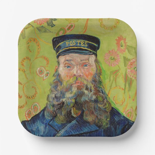 Vincent Van Gogh - Postbote Joseph Roulin Pappteller (Vorderseite)
