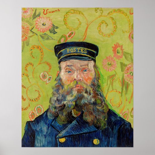 Vincent Van Gogh - Postbote Joseph Roulin Poster (Vorne)