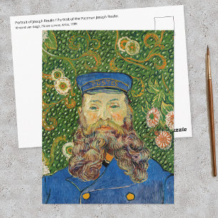 Vincent Van Gogh - Postbote Joseph Roulin Postkarte