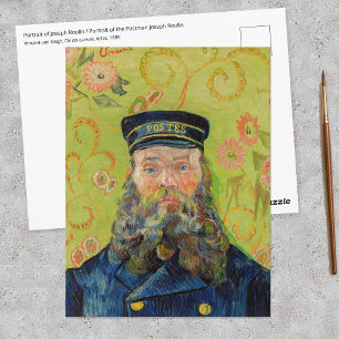 Vincent Van Gogh - Postbote Joseph Roulin Postkarte