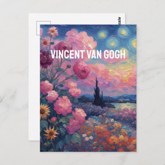 vincent van gogh postkarte (Vorne/Hinten)