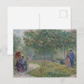 Vincent van Gogh Postkarte (Vorne/Hinten)