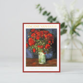 VINCENT VAN GOGH ... POSTKARTE (Stehend Vorderseite)