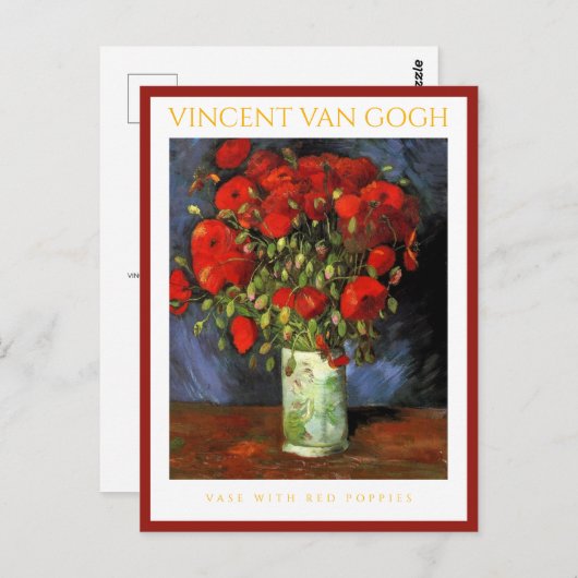 VINCENT VAN GOGH ... POSTKARTE (Vorne/Hinten)