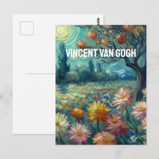 vincent van gogh postkarte (Vorne/Hinten)