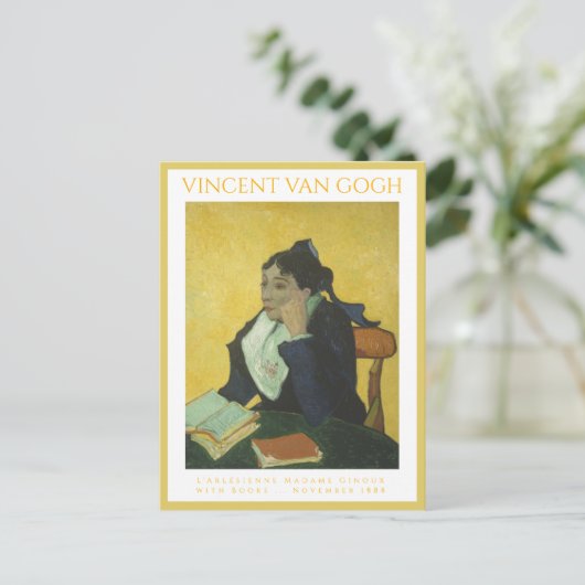 VINCENT VAN GOGH ... POSTKARTE (Stehend Vorderseite)