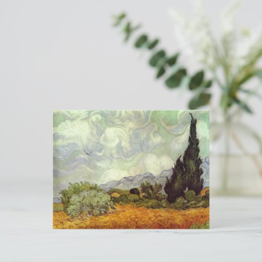 Vincent van Gogh Postkarte (Stehend Vorderseite)