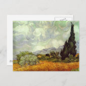 Vincent van Gogh Postkarte (Vorne/Hinten)