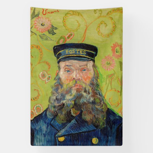 Vincent Van Gogh - Postman Joseph Roulin Banner (Vertikal)