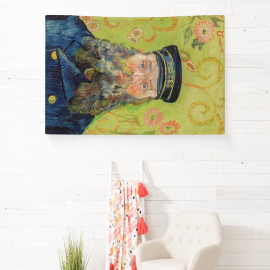 Vincent Van Gogh - Postman Joseph Roulin Banner (InSitu)