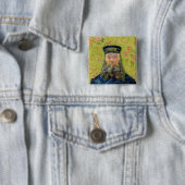 Vincent Van Gogh - Postman Joseph Roulin Button (Beispiel)