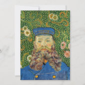 Vincent Van Gogh - Postman Joseph Roulin Dankeskarte (Vorderseite)