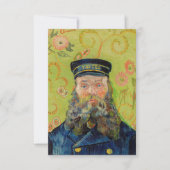 Vincent Van Gogh - Postman Joseph Roulin Dankeskarte (Vorderseite)
