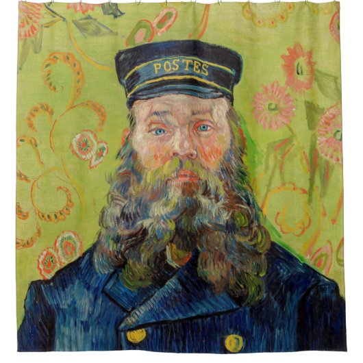 Vincent Van Gogh - Postman Joseph Roulin Duschvorhang (Vorderseite)