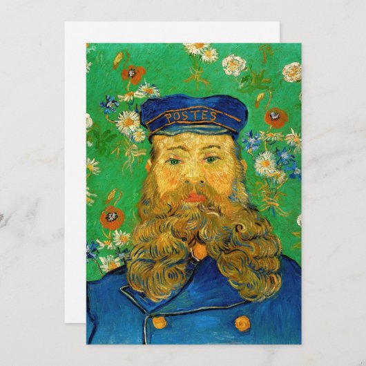 Vincent Van Gogh - Postman Joseph Roulin Einladung (Vorne/Hinten)