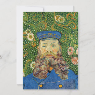 Vincent Van Gogh - Postman Joseph Roulin Einladung