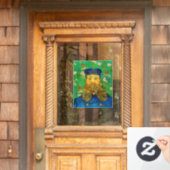 Vincent Van Gogh - Postman Joseph Roulin Fensteraufkleber (Haustür)