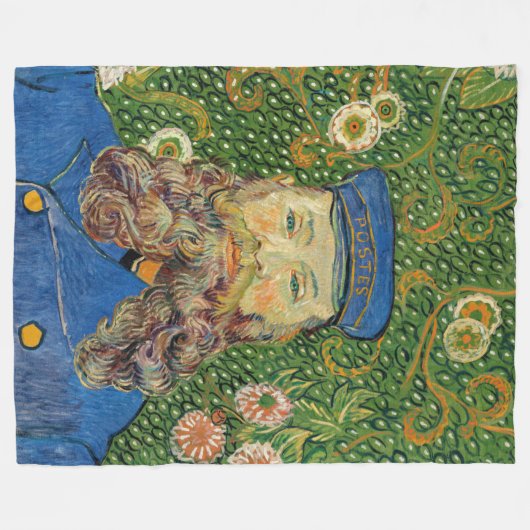Vincent Van Gogh - Postman Joseph Roulin Fleecedecke (Vorderseite (Horizontal))