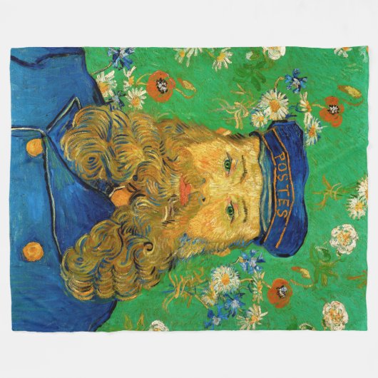 Vincent Van Gogh - Postman Joseph Roulin Fleecedecke (Vorderseite (Horizontal))