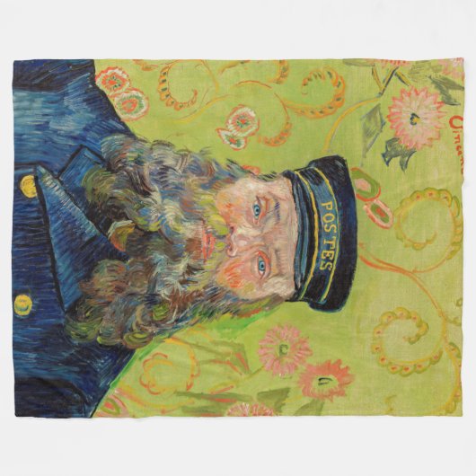 Vincent Van Gogh - Postman Joseph Roulin Fleecedecke (Vorderseite (Horizontal))