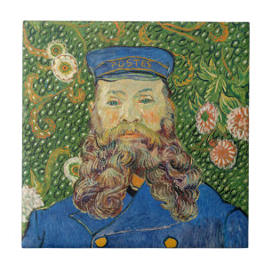 Vincent Van Gogh - Postman Joseph Roulin Fliese