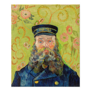 Vincent Van Gogh - Postman Joseph Roulin Fotodruck