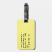 Vincent Van Gogh - Postman Joseph Roulin Gepäckanhänger (Rückseite vertikal)