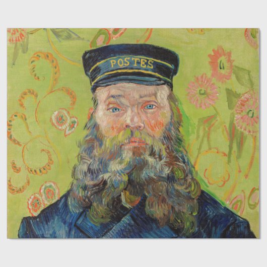 Vincent Van Gogh - Postman Joseph Roulin Geschenkpapier (Flach)