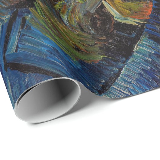 Vincent Van Gogh - Postman Joseph Roulin Geschenkpapier (Rolleneckpunkt)