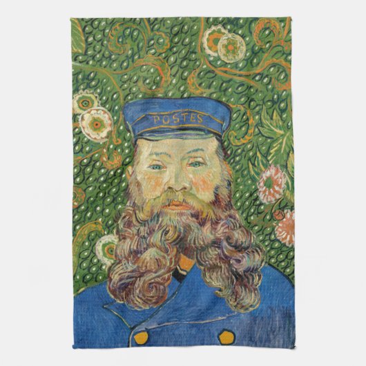 Vincent Van Gogh - Postman Joseph Roulin Geschirrtuch (Vertikal)