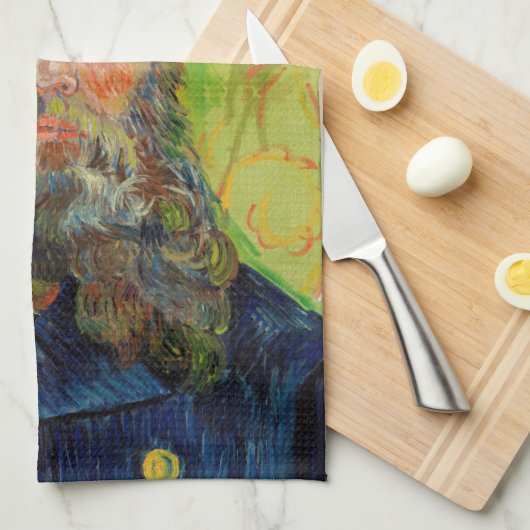 Vincent Van Gogh - Postman Joseph Roulin Geschirrtuch (Viertel Falte)