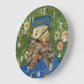 Vincent Van Gogh - Postman Joseph Roulin Große Wanduhr (Winkel)