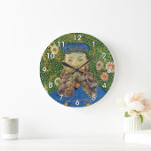 Vincent Van Gogh - Postman Joseph Roulin Große Wanduhr (Zuhause)