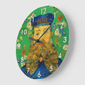 Vincent Van Gogh - Postman Joseph Roulin Große Wanduhr (Winkel)