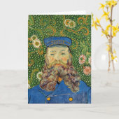Vincent Van Gogh - Postman Joseph Roulin Karte (Gelbe Blume)