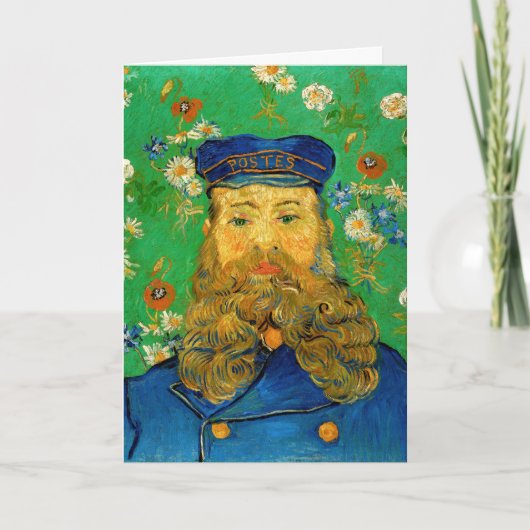 Vincent Van Gogh - Postman Joseph Roulin Karte (Vorderseite)
