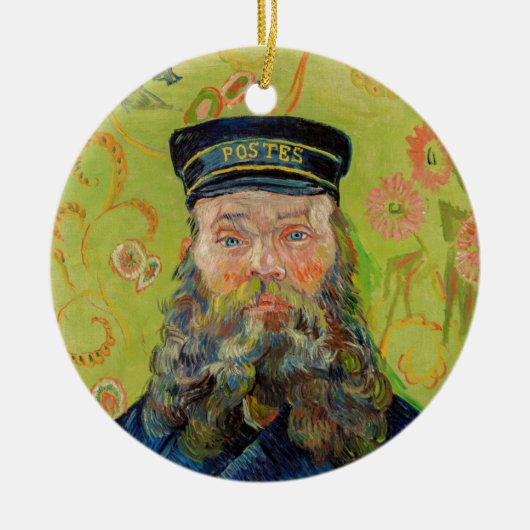 Vincent Van Gogh - Postman Joseph Roulin Keramik Ornament (Vorne)
