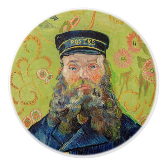 Vincent Van Gogh - Postman Joseph Roulin Keramikknauf (Vorderseite)
