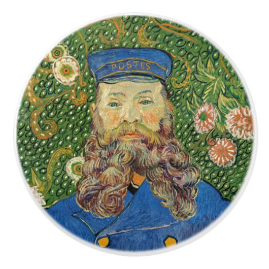 Vincent Van Gogh - Postman Joseph Roulin Keramikknauf (Vorderseite)