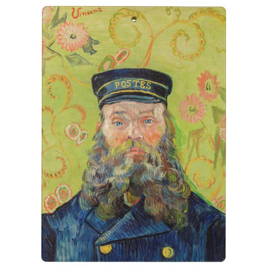 Vincent Van Gogh - Postman Joseph Roulin Klemmbrett (Rückseite)