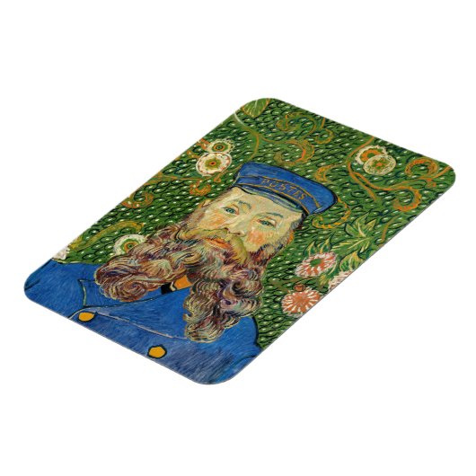 Vincent Van Gogh - Postman Joseph Roulin Magnet (Linke Seite)