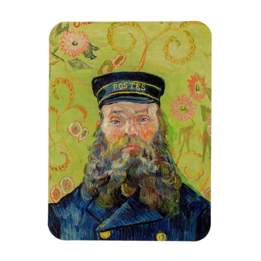 Vincent Van Gogh - Postman Joseph Roulin Magnet (Vertikal)